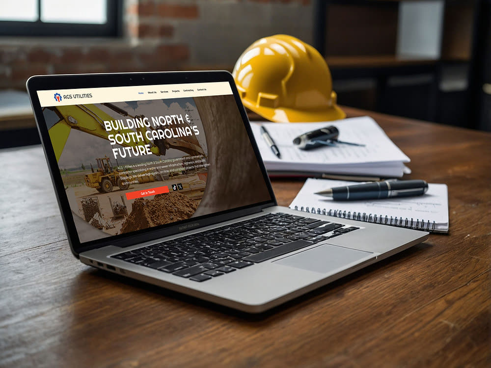 Building Powerful Websites for Construction & Utility Companies – See Our Work with AGS Utilities