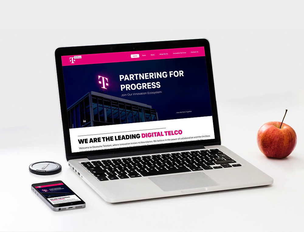Unveiling Deutsche Telekom's Cutting-Edge Website