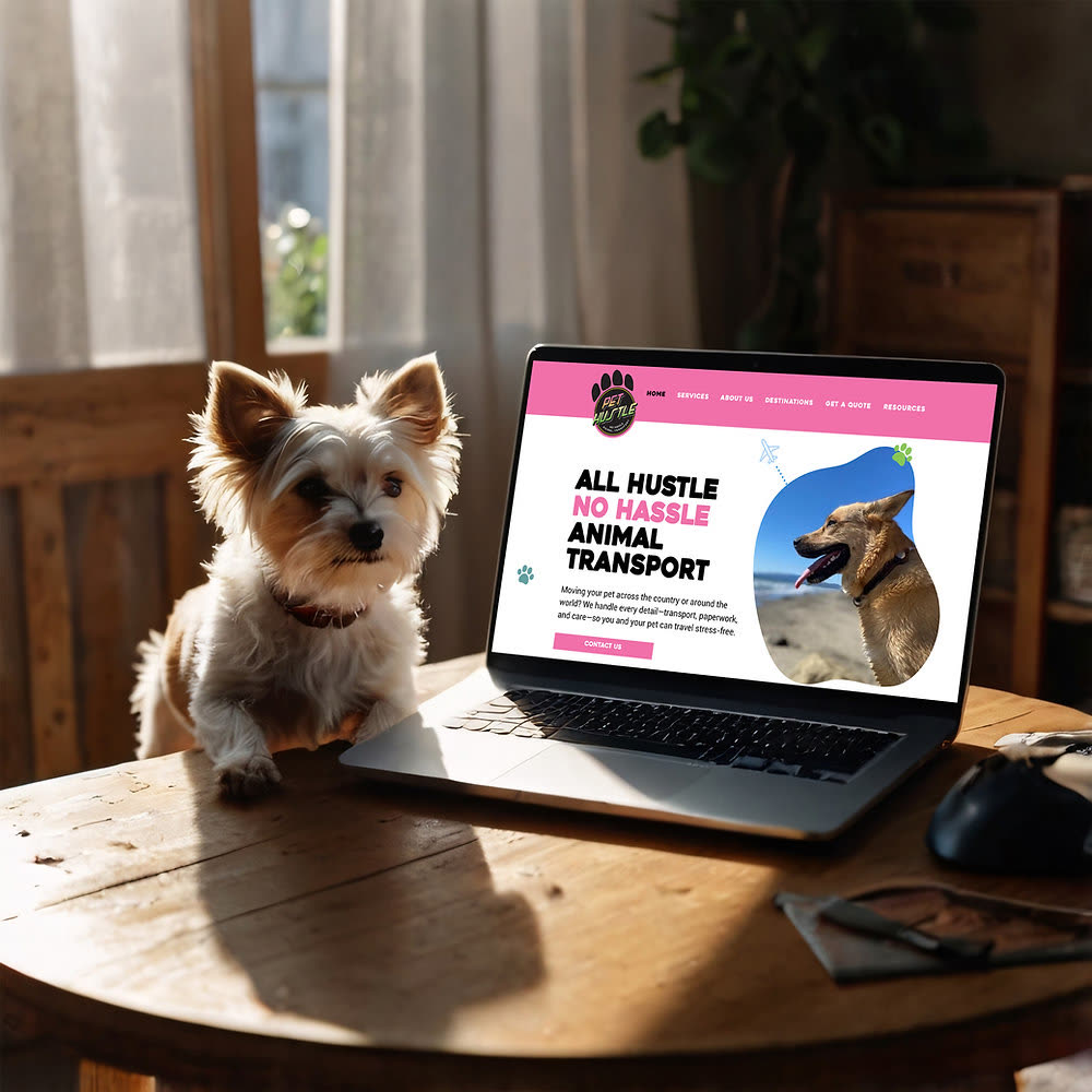 Introducing The Pet Hustle: A Seamless New Website for Stress-Free Pet Transport