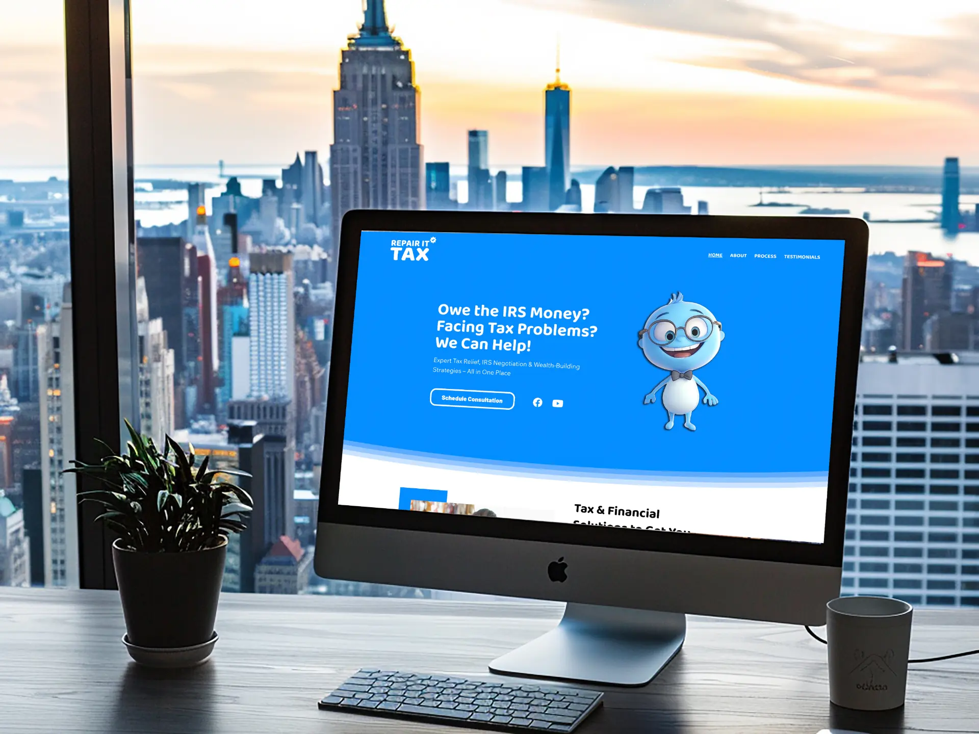 Repair It Tax website built with Wix Studio